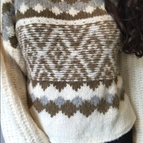 Free People FP Alpine Pullover Sweater Size M (OB1217257) - Picture 2 of 4